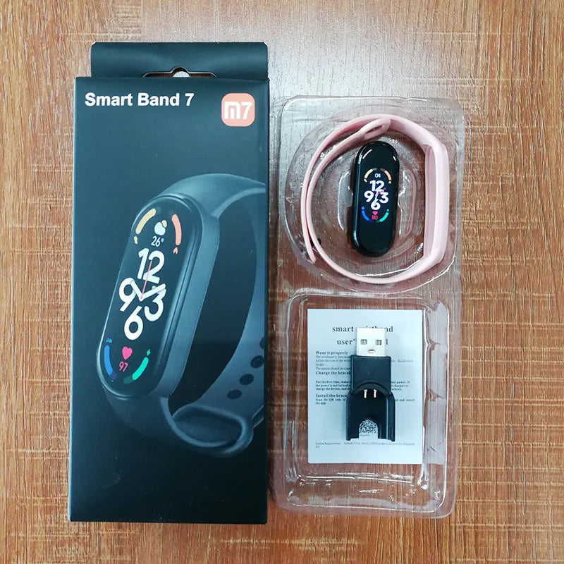 M7 Smart Band Watch with Heart Rate