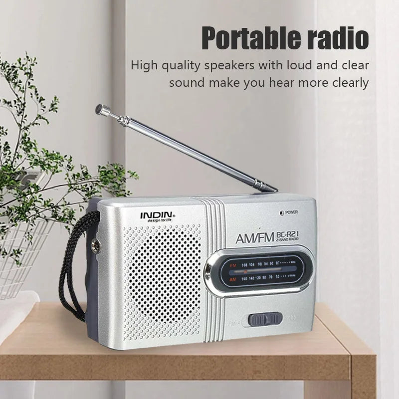 BC-R21 Portable AM/FM Radio Receiver