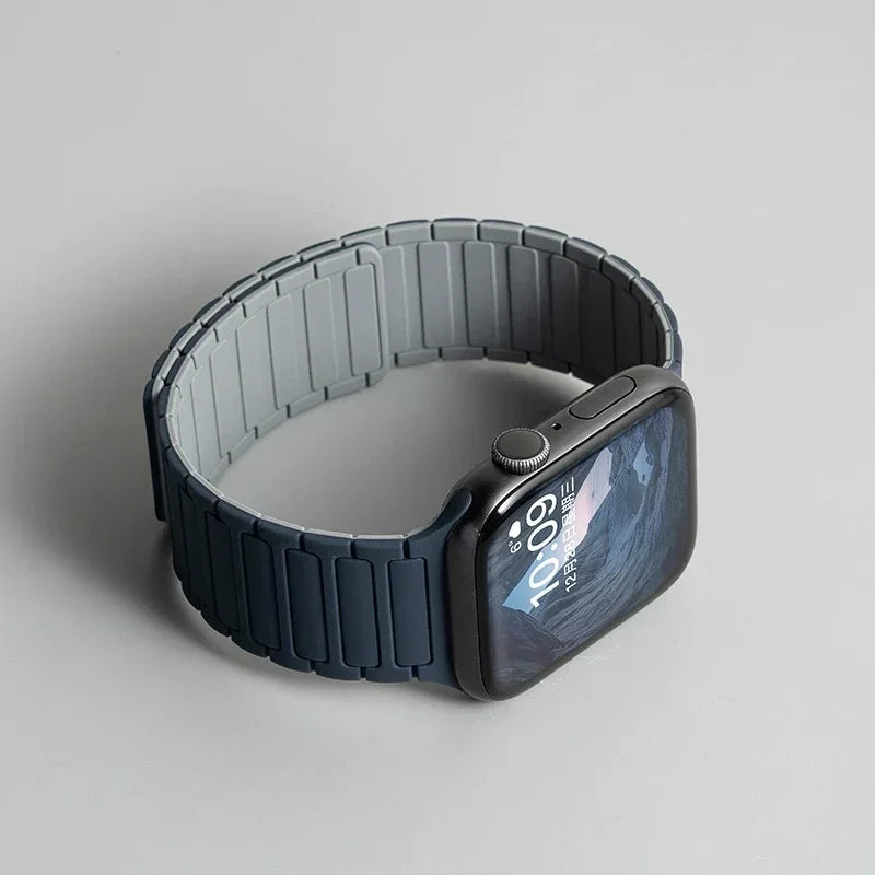 Magnetic Silicone Apple Watch Band