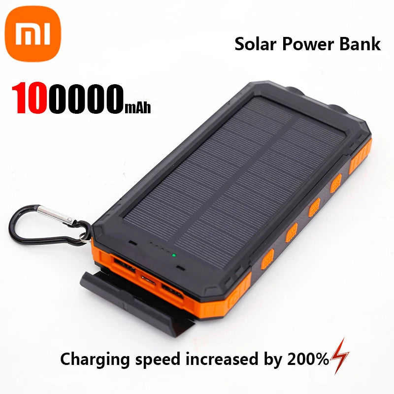 200000mAh Solar Power Bank