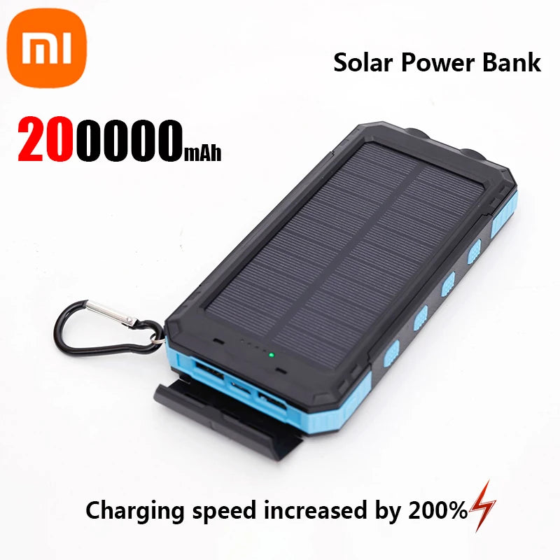 200000mAh Solar Power Bank