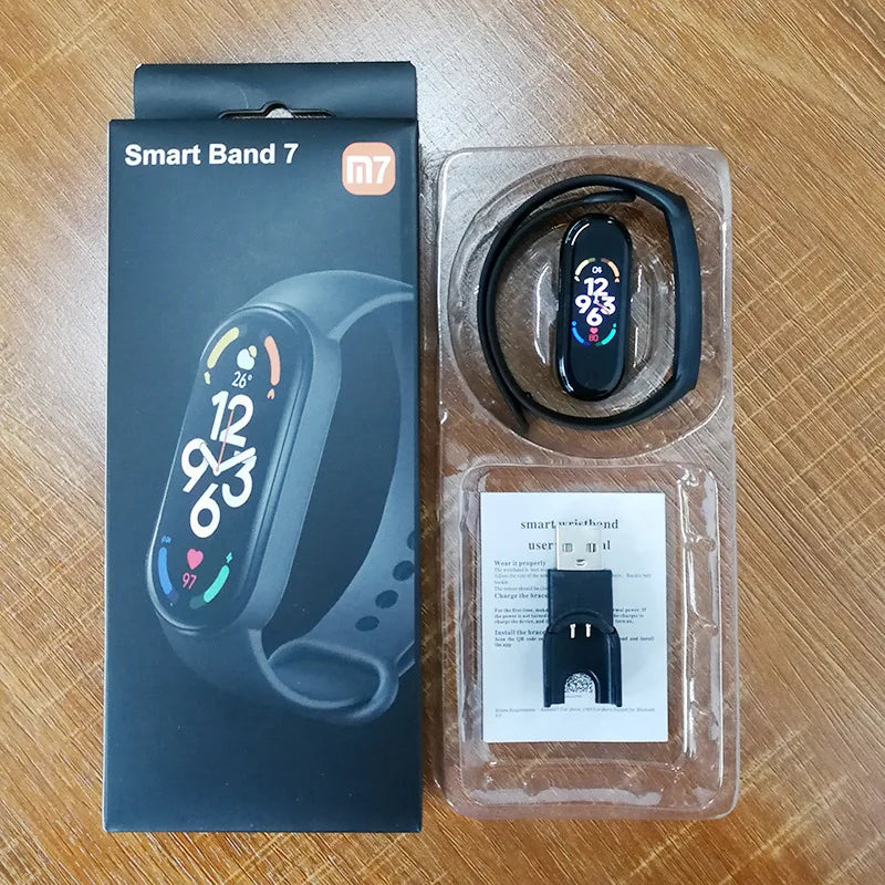 M7 Smart Band Watch with Heart Rate