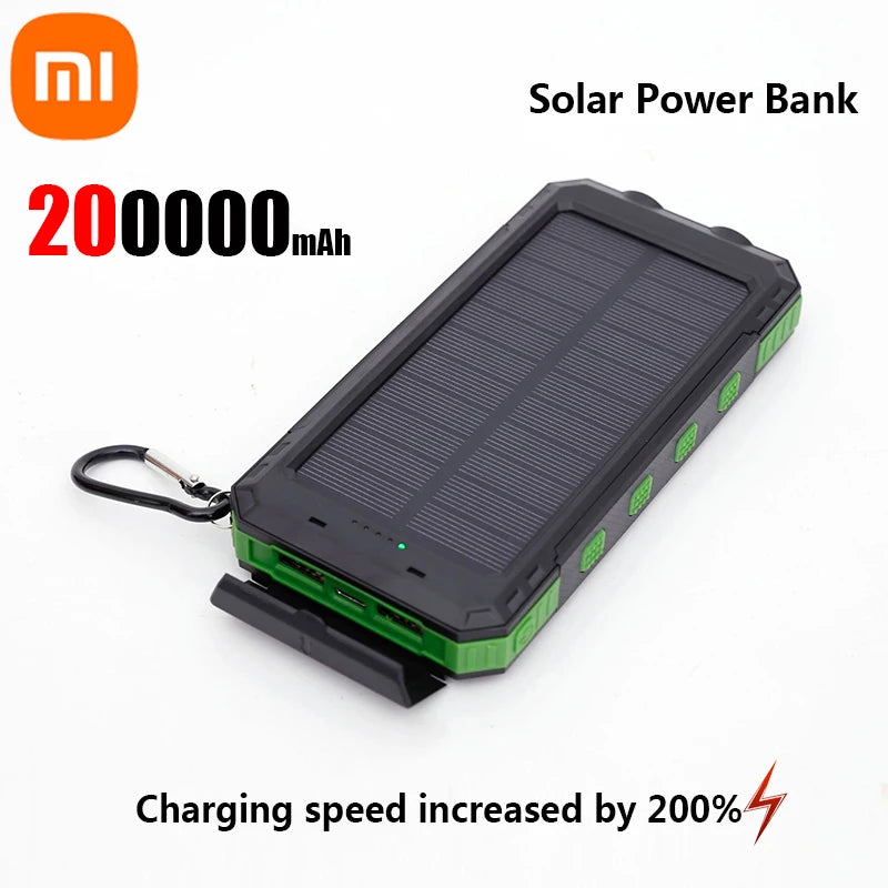 200000mAh Solar Power Bank
