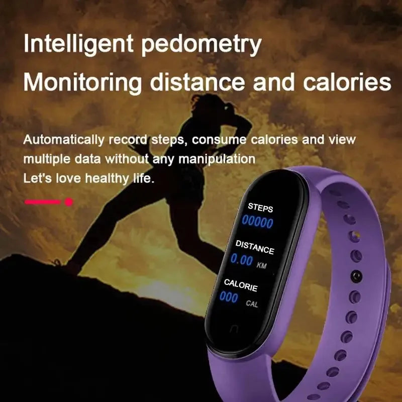 M7 Smart Band Watch with Heart Rate