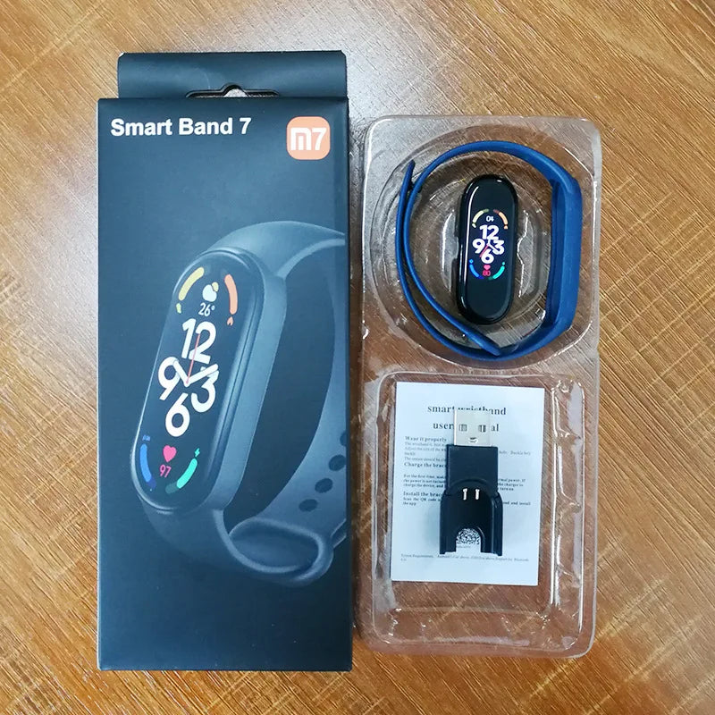 M7 Smart Band Watch with Heart Rate