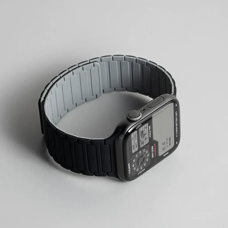 Magnetic Silicone Apple Watch Band