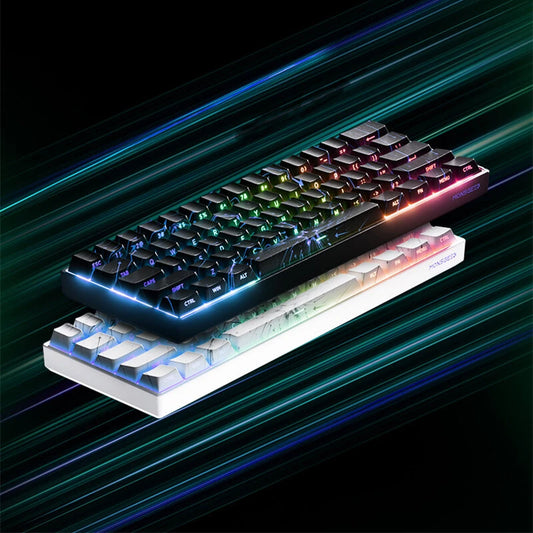 Mons Geek FUN60 PRO 60% Wireless Gaming Keyboard with ARGB