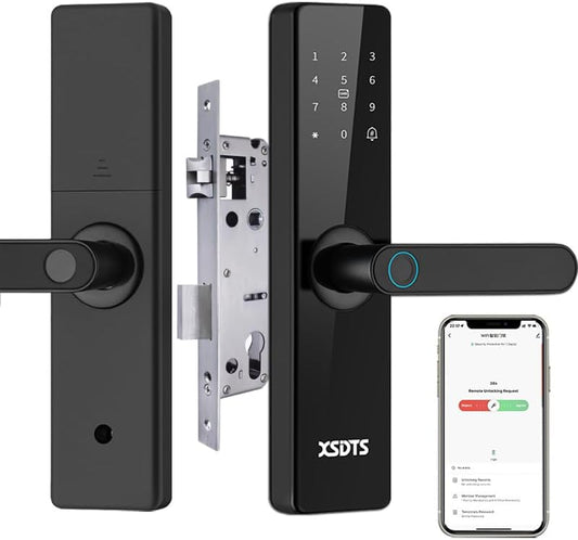 WiFi Smart Door Lock with Fingerprint