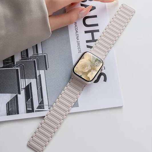 Magnetic Silicone Apple Watch Band